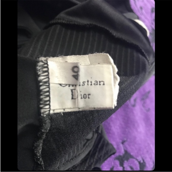 VTG Christian Dior Glamour Black Bullet Bra Swimsuit One Piece Bathing Suit - Picture 8 of 12